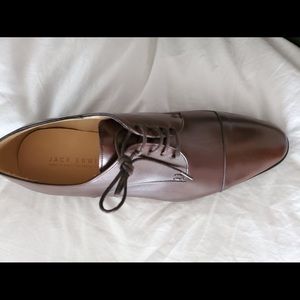 NEW Jack Erwin Men’s brown dress shoes 9